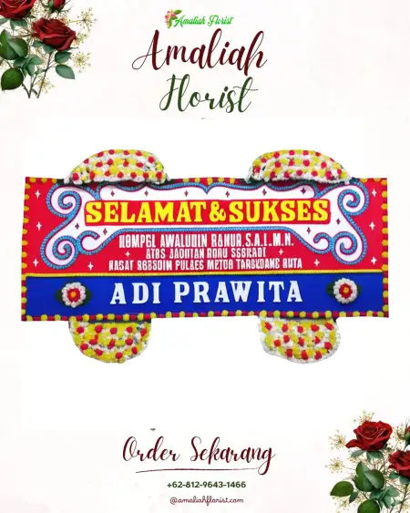 Papan Bunga Ucapan Selamat Kertawangun